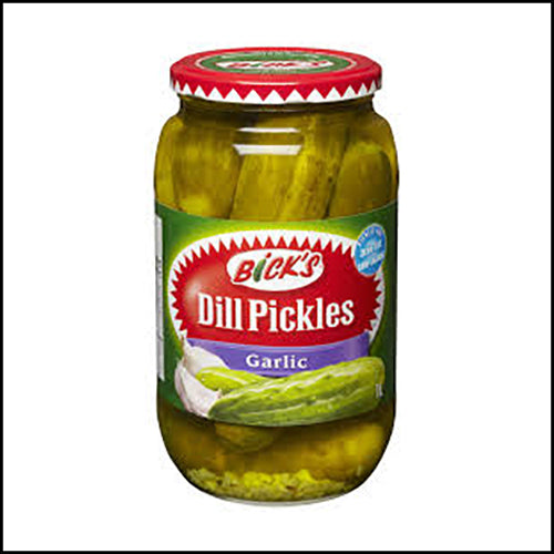 Bick's Garlic Dill Pickles 1L