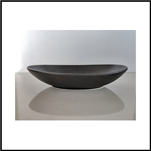 Elan Matte Black Round Bowl 6.2"