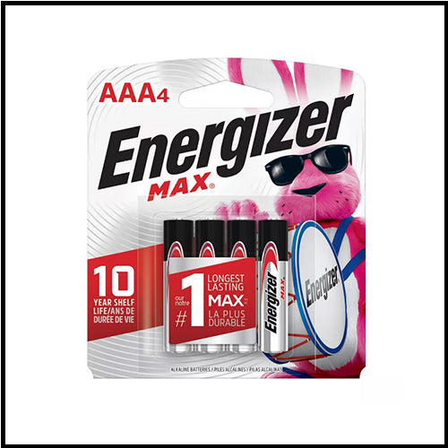 Energizer Max AAA Batteries 4ct