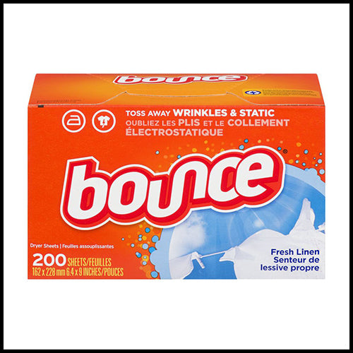 Bounce Fresh Linen Dryer Sheets 200ct