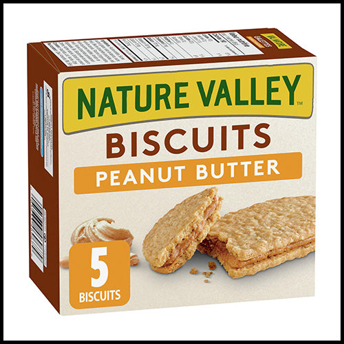 Nature Valley Peanut Butter Biscuits  38g x 5ct