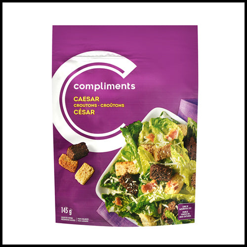 Compliments Caesar Croutons 145g