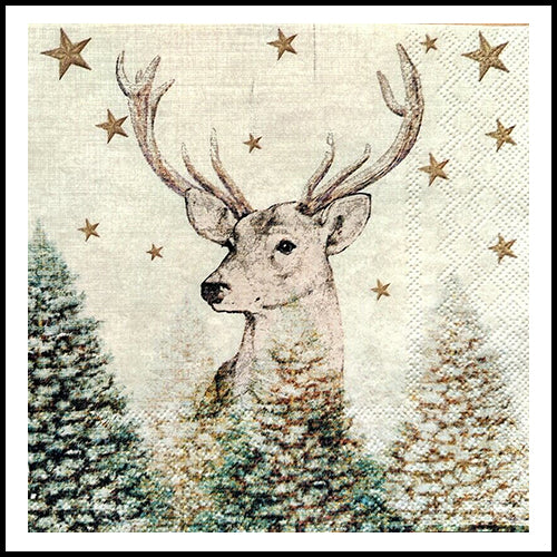 Ulvar/Deer Cocktail Napkins