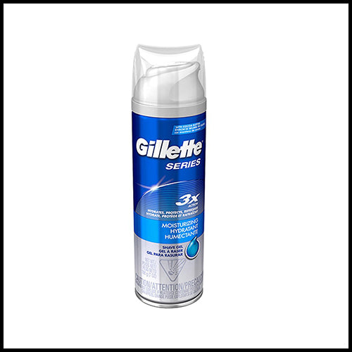 Gillette Series 3X Action Moisturizing Shave Gel 198g