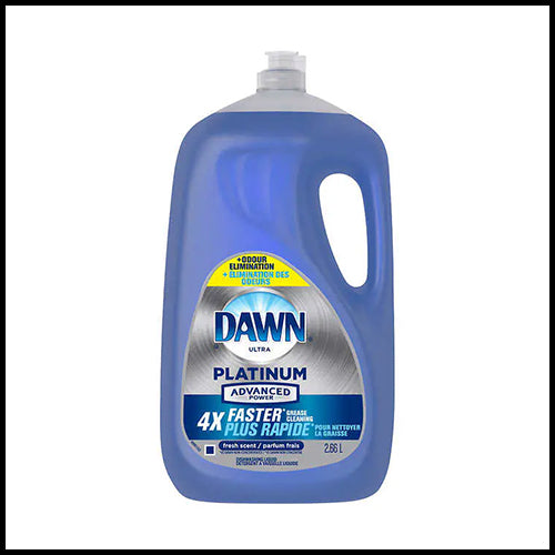 (COSTCO BULK) Dawn Platinum Advanced Power Liquid Dish Soap 2.66L