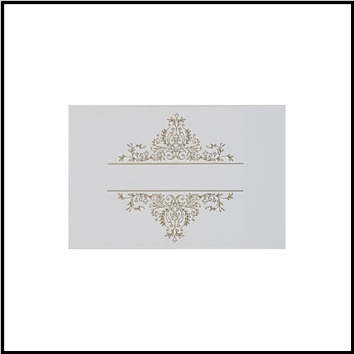 Gold Crest Placecards 25pk