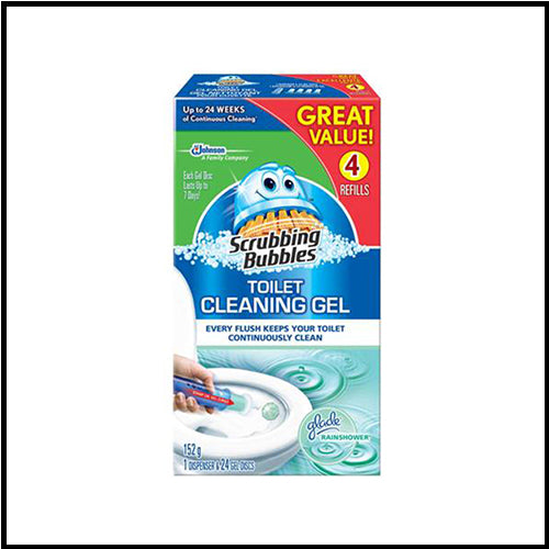 Scrubbing Bubbles Toilet Cleaning Gel Refills 4ct