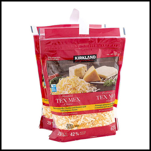 (COSTCO BULK) Kirkland Tex Mex Shredded Cheese 2x625g