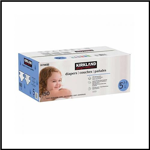 Kirkland Size 5 Diapers 168ct