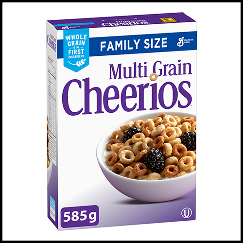 General Mills Multi-Grain Cheerios Cereal 585g