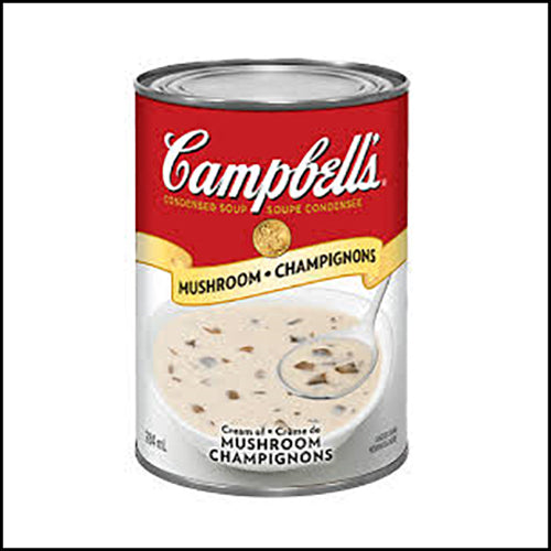 Campbell's Cream Of Mushroom Condensed Soup 284ml