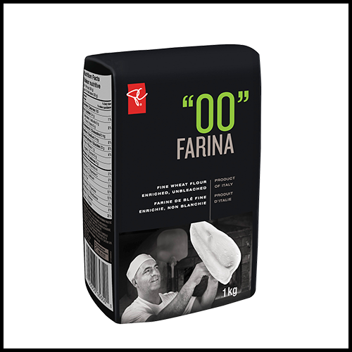 PC Farina 00 Unbleached Pizza Flour 1kg