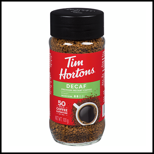 Tim Hortons Decaffeinated Instant Coffee 100g