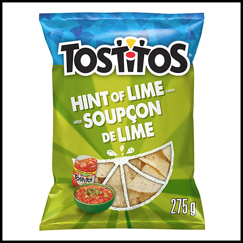 Tostitos Hint of Lime Tortilla Chips 245g