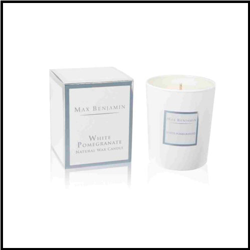 Max Benjamin Candle White Pomegranate